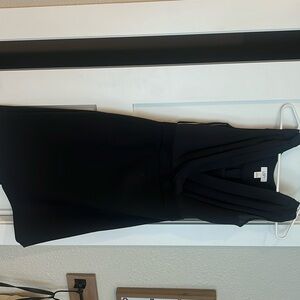LOFT beautiful black / navy semi formal dress size 6